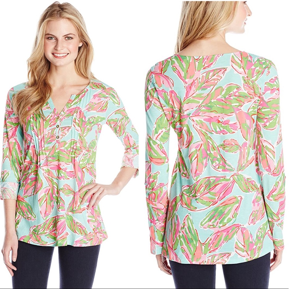 Lilly Pulitzer In The Vias Dorothy Top M